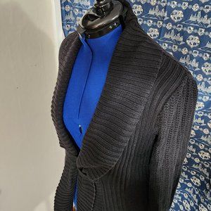 Elegant Black Women's Sweater Shrug